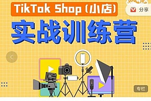 （0798期）疯人院·TikTok Shop小店先疯训练营，开启2022年海外小店带货，从0到1掌握TK小店运营技巧