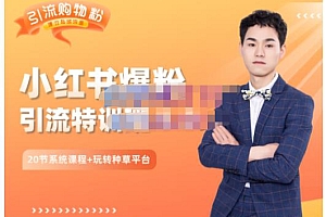 (1011期)陆明明·小红书爆粉特训班5.0,助你轻松玩转小红书平台价值1380元(已失效)