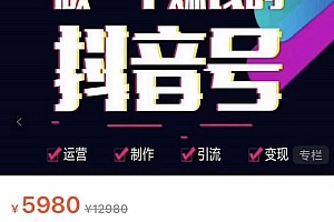 (2055期)徐晨刚·抖音同城房产号,同城房产号运营及变现实操课
