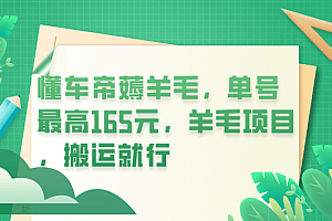 (4322期)懂车帝薅羊毛,单号最高165元,羊毛项目,搬运就行