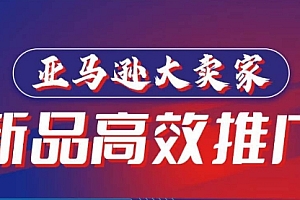 (8216期)亚马逊大卖家-新品高效推广,分享如何高效推广,打造百万美金爆款单品