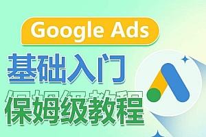 （8374期）Google Ads基础入门保姆级教程，​系统拆解广告形式，关键词的商业认知，谷歌广告结构