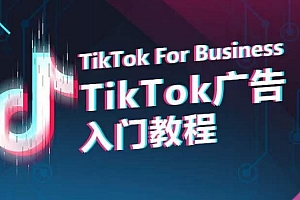 (8325期)TikTok广告入门教程,从0到1掌握TikTok投放的全流程