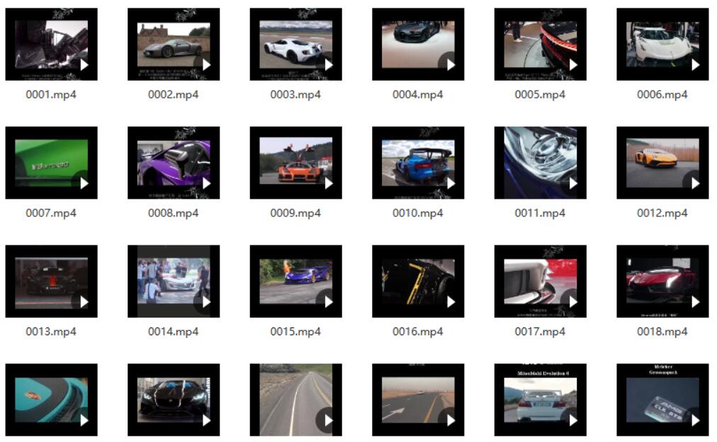 【011期】超酷跑车系列视频素材（765个） 资源素材 第3张