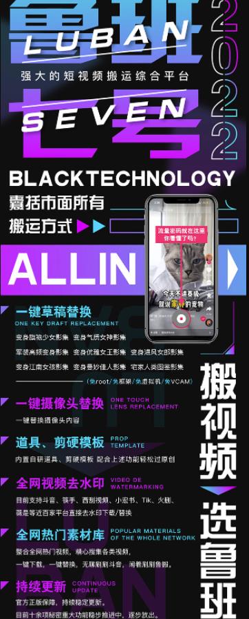 （0941期）最新【鲁搬7号3.0】短视频永久版搬运软件(突破技术壁垒碾压一切搬运神器)（已失效） 综合教程 第2张