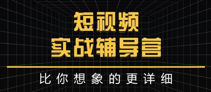 （1163期）达人队长:短视频实战辅导营，比你想象的更详细（已失效） 短视频运营 第1张