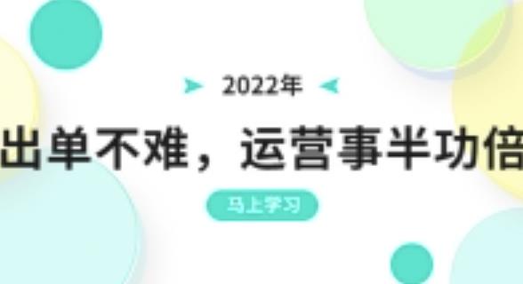 （1638期）2022年出单不难，运营事半功倍，全新总结，进阶篇！让你拼多多之路不再迷茫 电商运营 第1张