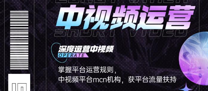 （1735期）青檬MCN创始人亲自带你0基础5天学会中视频创作，深度运营中视频，掌握平台运营规则 短视频运营 第1张