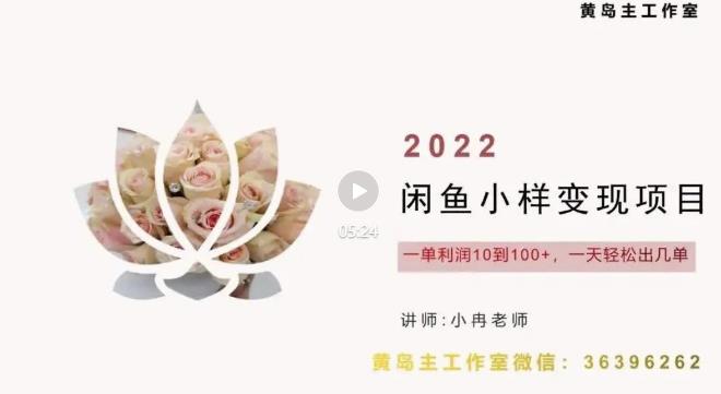 （1805期）黄岛主·最新企业彩铃项目+闲鱼小样项目，利润每天200+轻轻松松，纯视频拆解玩法 综合教程 第1张