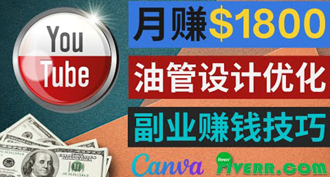 （1980期）利用在线设计网站Canva，只需1到2个小时，月赚1800美元 综合教程 第1张