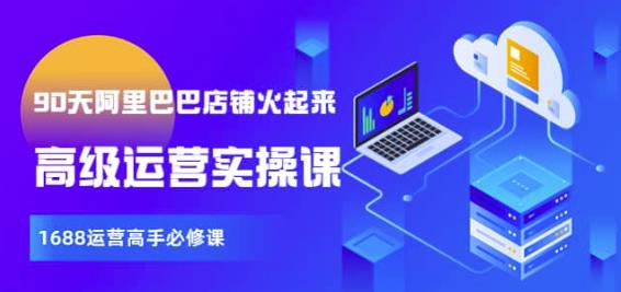 （1992期）【90天阿里巴巴店铺火起来】高级运营实操课，1688运营高手必修课 电商运营 第1张
