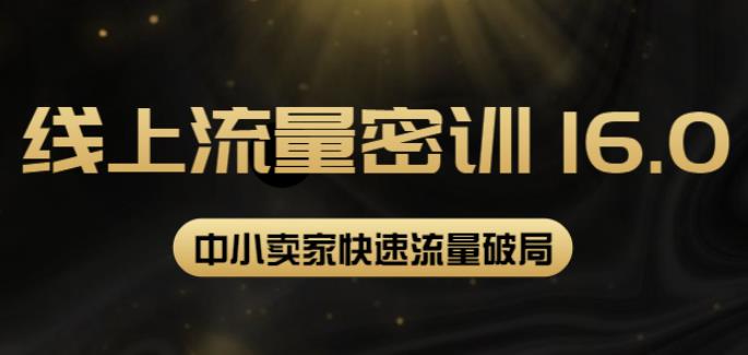 （2232期）2022秋秋线上流量密训16.0：包含暴力引流10W+中小卖家流量破局技巧等等 短视频运营 第1张