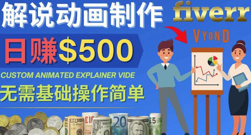 （2535期）制作解说类动画视频（Animated Explainer）日赚500美元以上-0基础可操作 综合教程 第1张