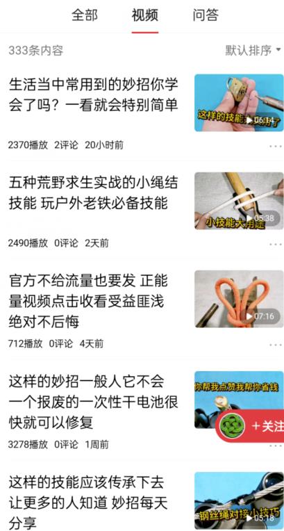 中视频项目冷门领域实操，无需真人出镜人人都可操作 网赚项目 第1张