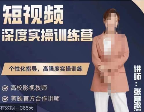 （2709期）张暴撕·陪跑训练营第四期全新升级版，短视频深度实操训练营 短视频运营 第1张