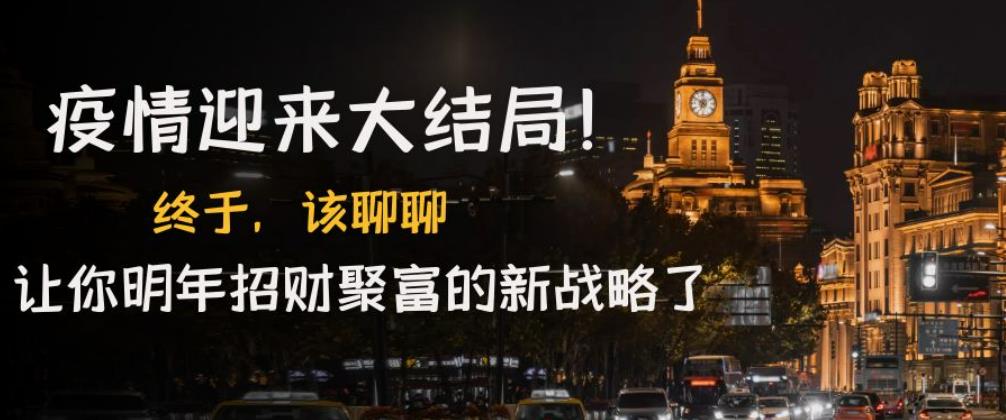 （2744期）某付费文章《疫情迎来大结局！终于，该聊聊让你明年招财聚富的新战略了》 综合教程 第1张