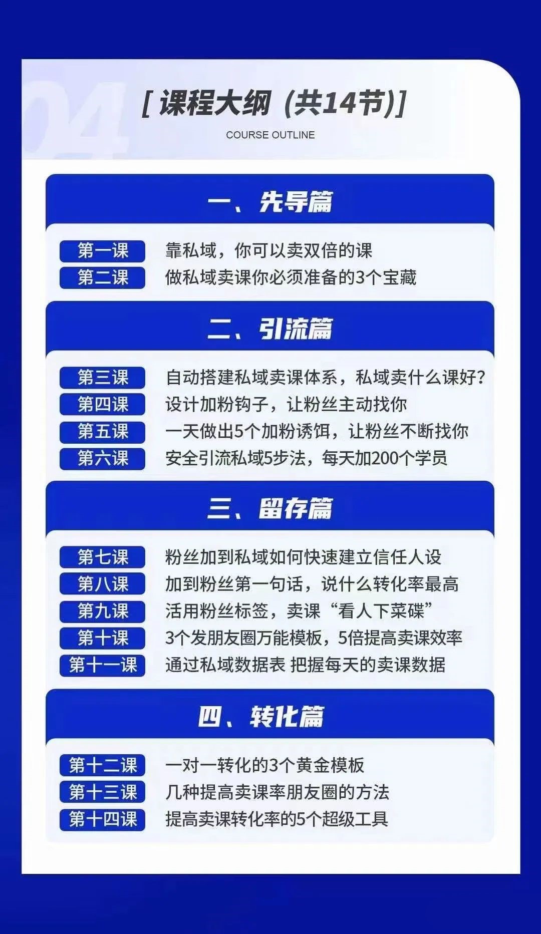 （2848期）宋老师·卖课老师私域卖课营，手把手教知识博主引流、破冰、发圈、卖课，3倍提高卖课率 综合教程 第2张