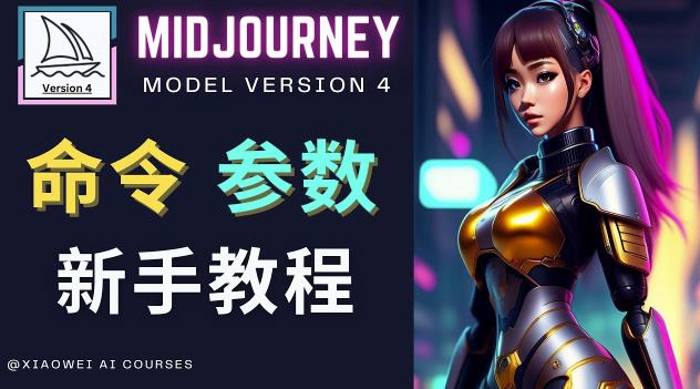 （3064期）Midjourney新手入门教程，轻松创作顶级图像，命令参数-新手教程 综合教程 第1张