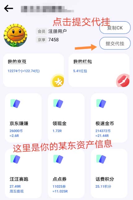 (3078期)最新京东代挂京豆回收项目,单号每月白嫖几十+多号多撸【代挂脚本+教程】 爆粉引流软件 第5张-星赚网_免费分享_最新网赚创业项目_星创
