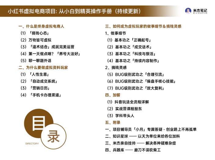 （3159期）米杰·虚拟电商训练营2.0，千万市场！虚拟电商重现江湖，项目玩法大公开【详细教程】 电商运营 第13张