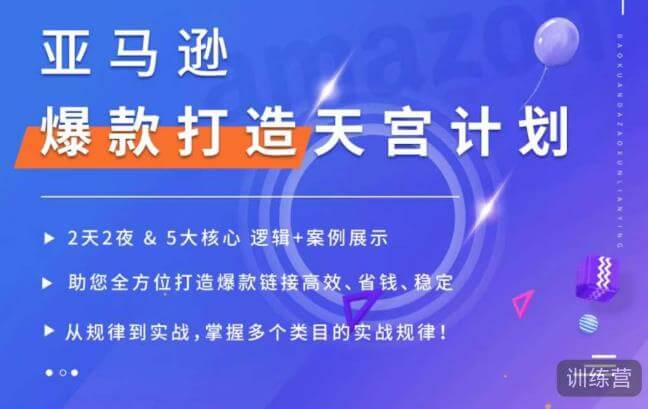 （3268期）亚马逊爆款打造天宫计划，5大核心逻辑+案例展示，助你全方位打造爆款链接高效、省钱、稳定 电商运营 第1张