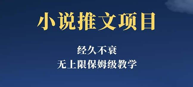 （3807期）经久不衰的小说推文项目，单号月5-8k，保姆级教程，纯小白都能操作 网赚项目 第1张