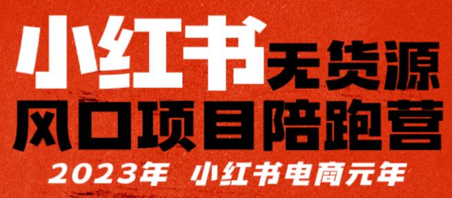 （3810期）小红书无货源项陪目‬跑营，从0-1从开店到爆单，单店30万销售额，利润50%，有所‬的货干‬都享分‬给你 电商运营 第1张