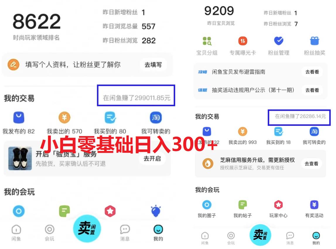 (4030期)2023最新闲鱼冷门蓝海玩法,小白零成本当天出单日入200+ 电商运营 第2张-星赚网_免费分享_最新网赚创业项目_星创