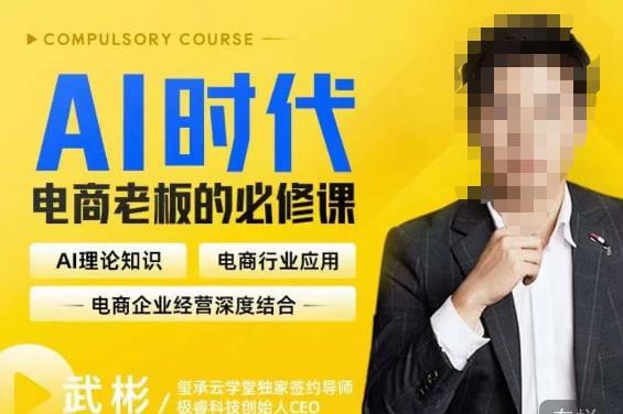 （4626期）玺承·AI时代，电商老板的必修课，理论+实操+工具，驱动电商销售转化 电商运营 第1张
