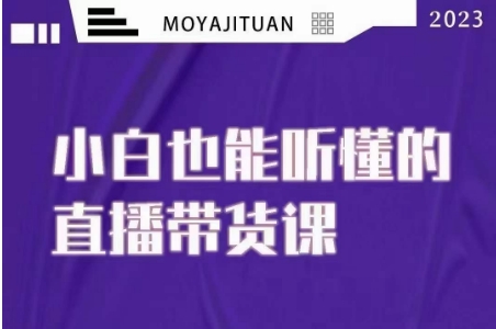 （6614期）大威本威·能听懂的直播带货课，小白也能听懂，20节完整 短视频运营 第1张