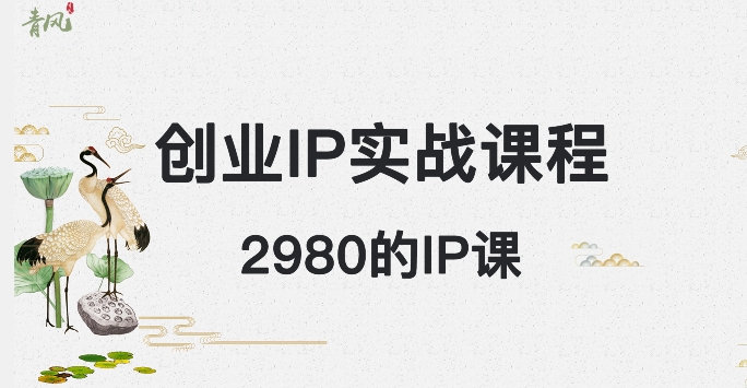 （6855期）外边卖2980的创业IP课程，做私域月入5w+ 综合教程 第1张