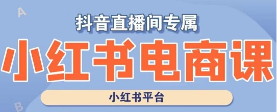 （6907期）小红书电商高级运营课程，实操教学+案例分析 电商运营 第1张