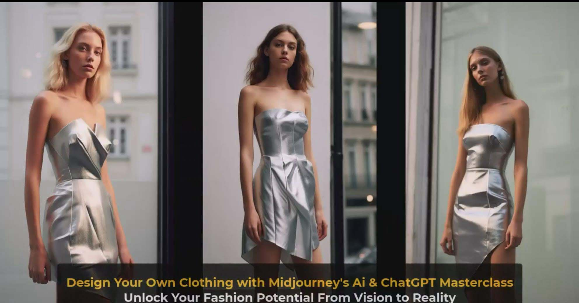 （7456期）利用 Midjourneys Ai 人工智能设计自己的服装AI大师班 综合教程 第9张