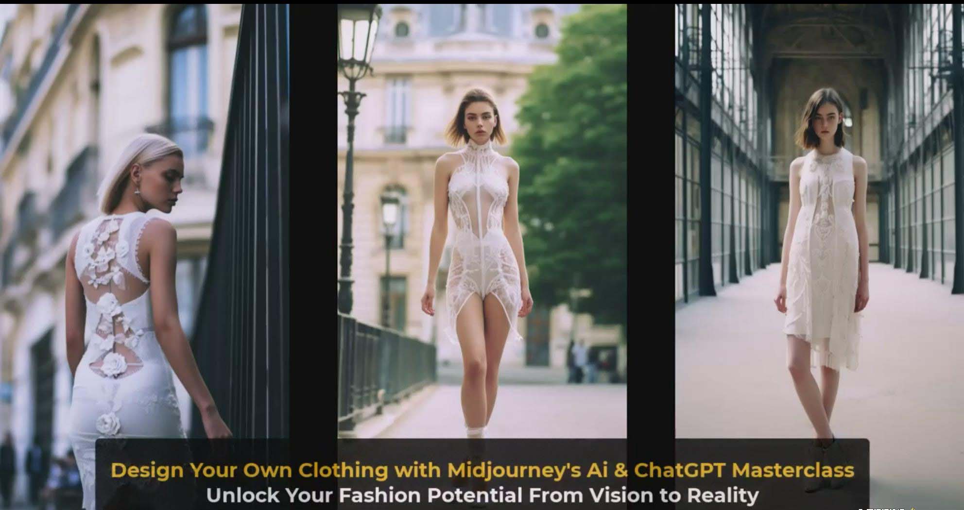 （7456期）利用 Midjourneys Ai 人工智能设计自己的服装AI大师班 综合教程 第5张