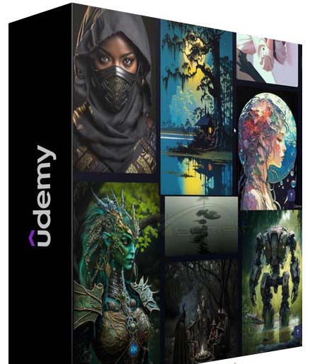 (7620期)Midjourney V5 / ChatGPT 终极文本到艺术图像精通课程 (7620期)Midjourney V5 / ChatGPT 终极文本到艺术图像精通课程