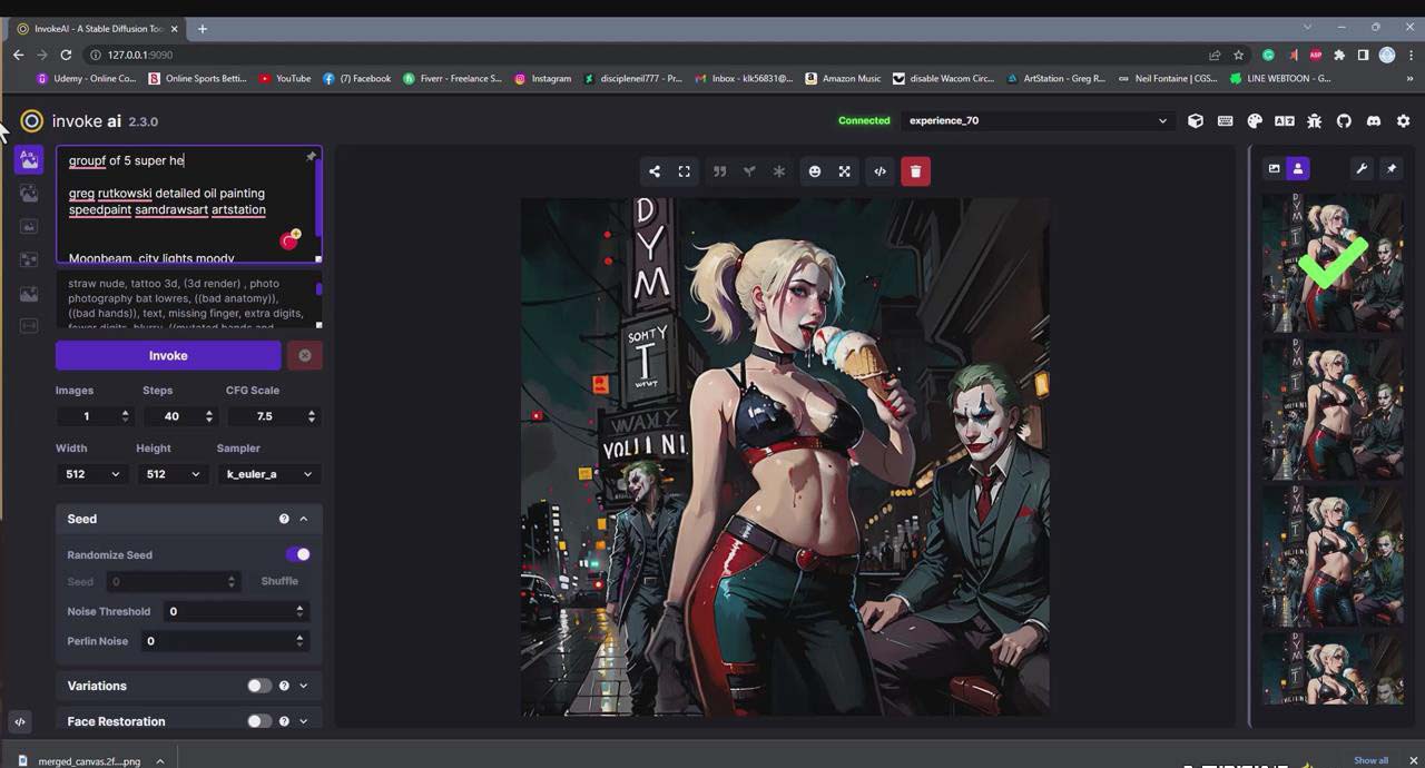 （8101期）Invoke AI 绘画教程-零基础创作可以销售的完美插图 综合教程 第3张