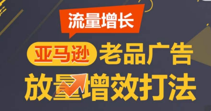 （8634期）流量增长·亚马逊老品广告放量增效打法，高低客单价广告增量打法剖析 电商运营 第1张