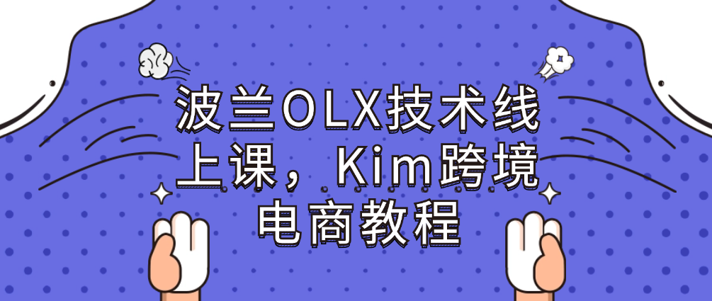 （8873期）波兰OLX技术线上课，Kim跨境电商教程 电商运营 第1张