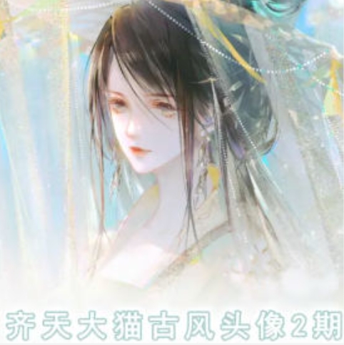 （9294期）齐天大猫古风头像课第2期，帮助您提高您的绘画技能