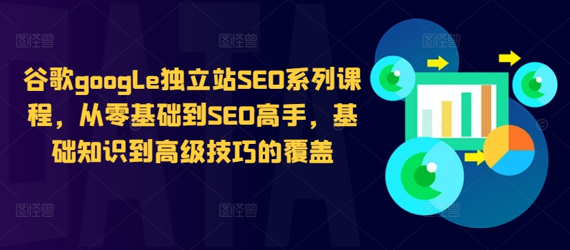 （10286期）谷歌google独立站SEO系列课程，从零基础到SEO高手，基础知识到高级技巧的覆盖