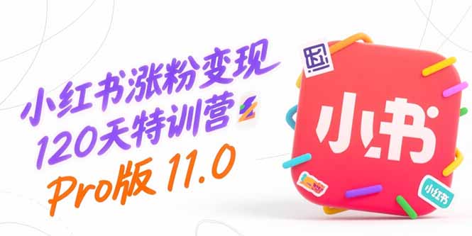 （10803期）小红书涨粉变现120天特训营Pro版11.0：从0到1掌握平台运营,内容制作和变现
